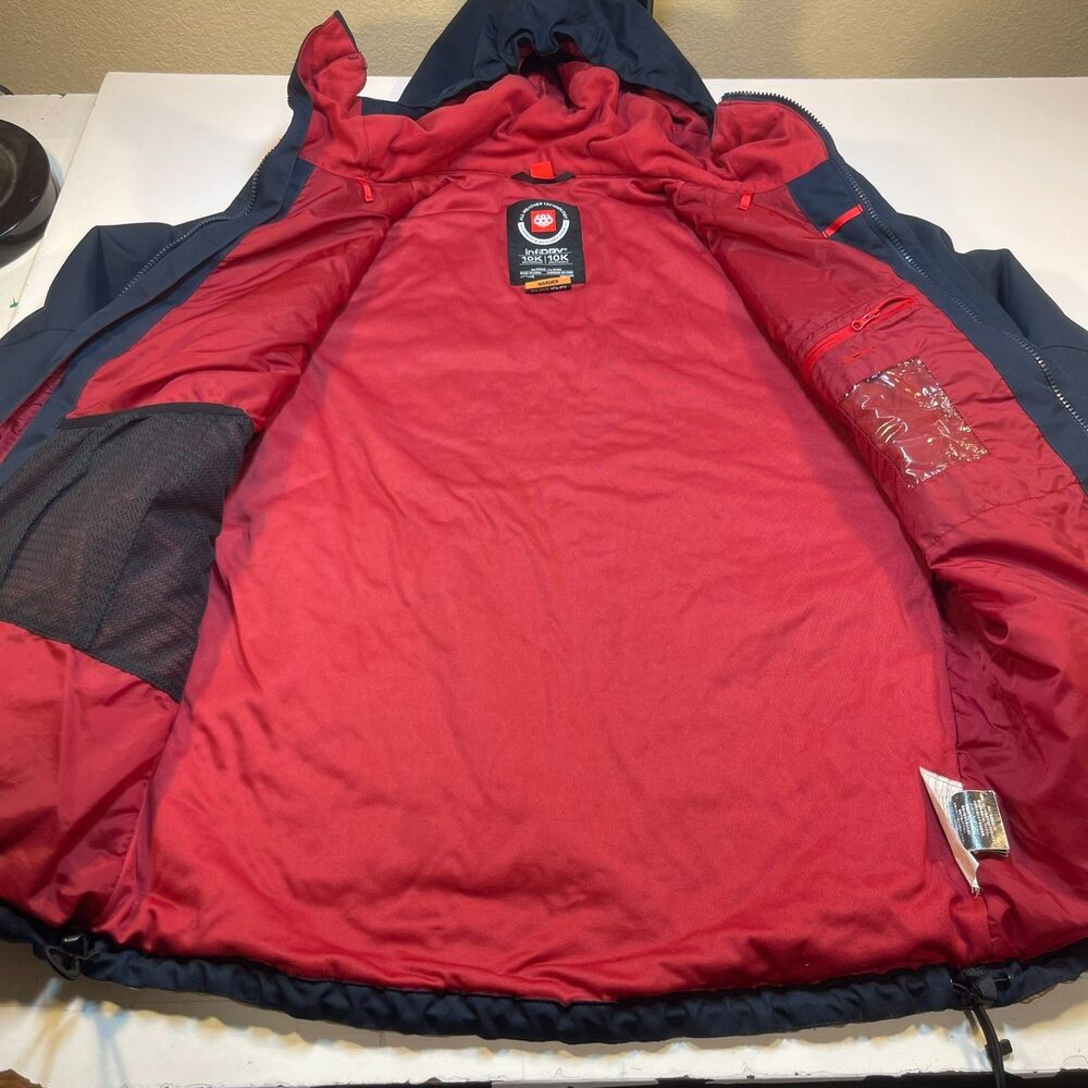 686 Mens Snowboarding Ski Infidry 10K Waterproof Breathable Jacket Sz S - Picture 3 of 5